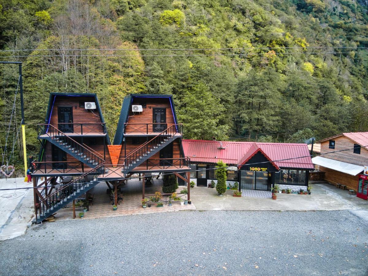 Medi Soho Bungalov Bed and Breakfast Rize Exterior foto